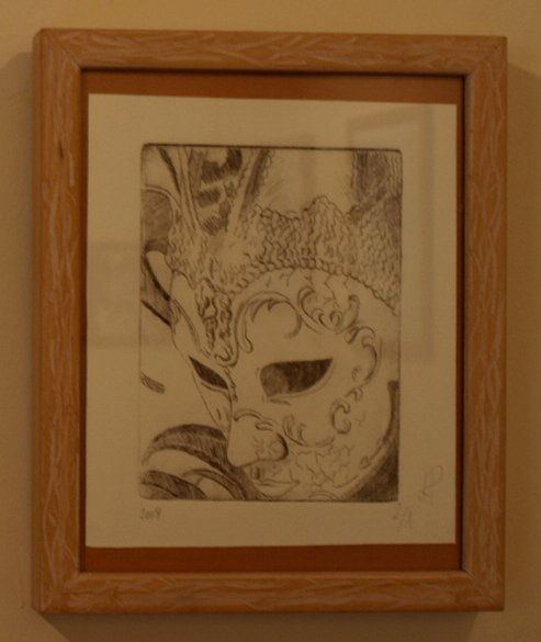 MASCARA VENECIANA (Italia) (50x40 cm)