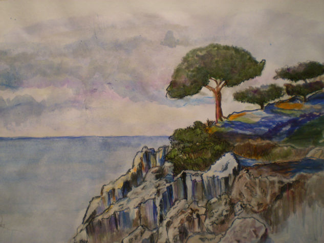 EN UN RISCO Watercolour Paper Landscaping