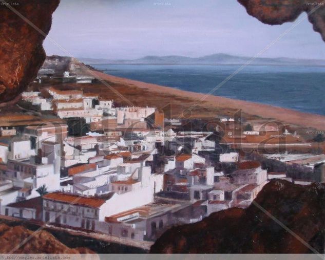 zahara  de los atunes Oil Canvas Landscaping