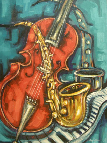 movimiento musical Oil Canvas Landscaping