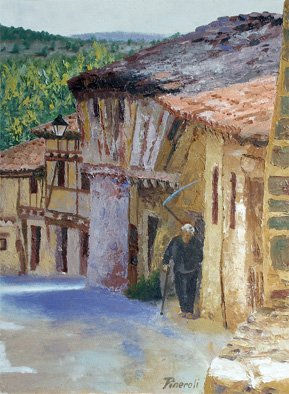 Calatañazor y Campesino España 