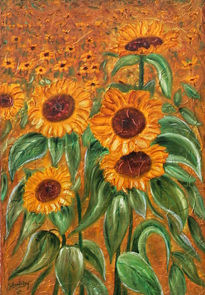 Campo de girasoles