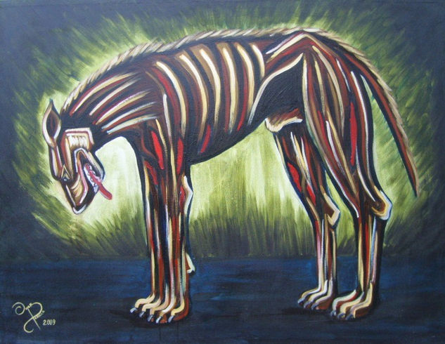 "CRECIMIENTO" Oil Canvas Animals