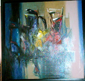 abstracto1 Oil Canvas