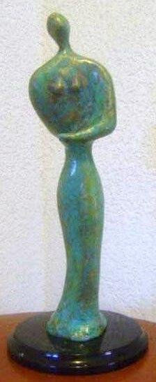 " BAILAORA" Bronze Abstract