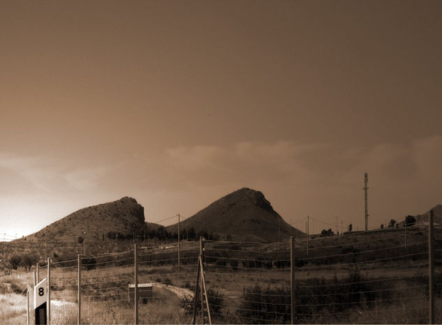 Paisaje en sepia 