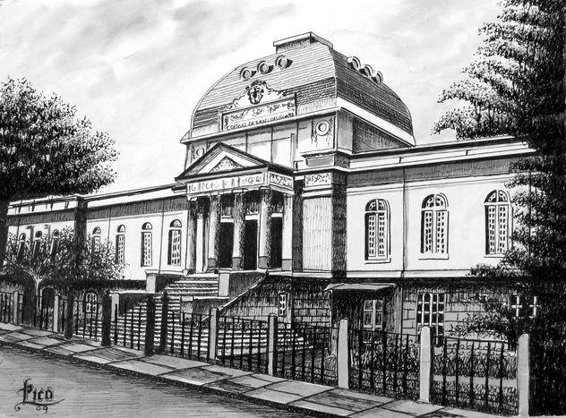 DIBUO A PLUMILLA DEL COLEGIO DE SAN LUIS GONZAGA