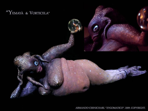 Yemaya & Vorticela Mixta Figurativa