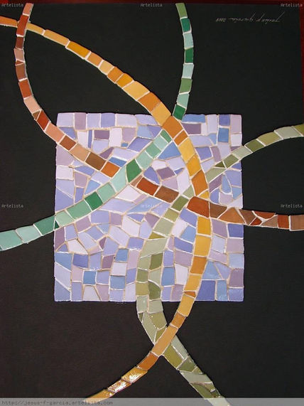 Mosaico con lineas