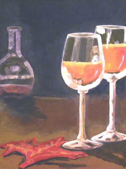 Copas 1 Acrylic Canvas Still Life Paintings