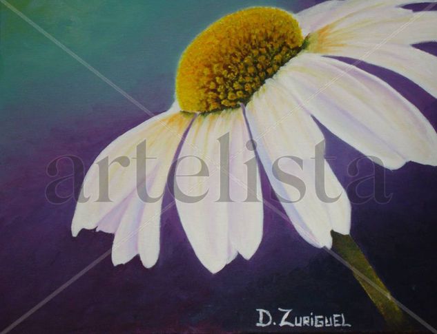 Margarita Oil Canvas Floral Painting