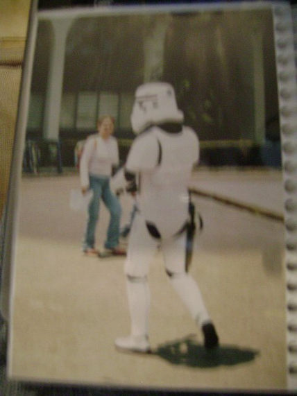 El stormtrooper va...