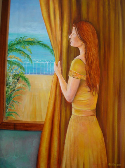 En la ventana