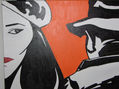 Pareja, pop art