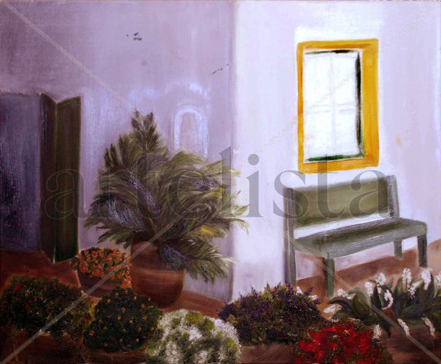Patio inacabado