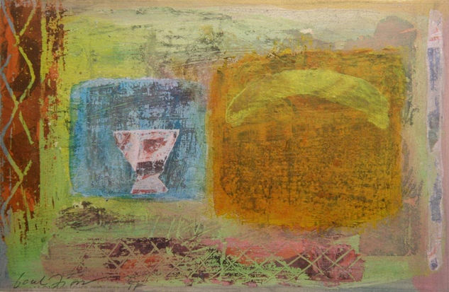 MEDITERRANEA ARCO AMARILLO Mixed Media