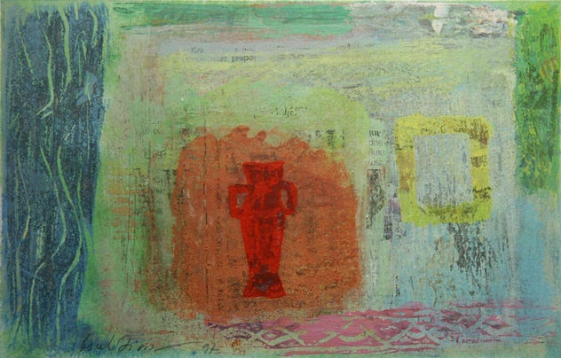 MEDITERRANEA JARRON ROJO