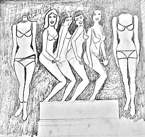 Escaparate desnudo