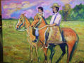 recorriendo el campo