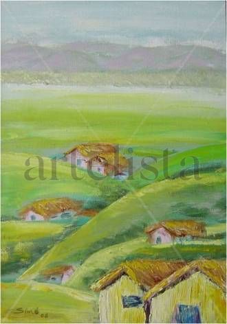 Paisaje Campesino Oil Textile Landscaping