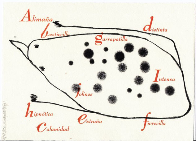 ... palabras I Litografía