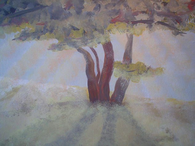 Serie Árboles IV Acrylic Canvas Landscaping