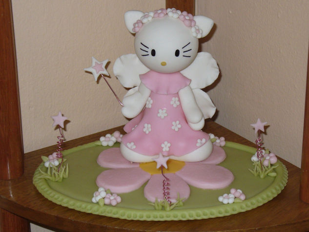 Adorno de torta de Hello Kitty Hada 