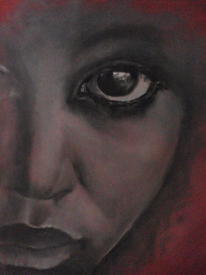 EL OJO Oil Canvas Portrait