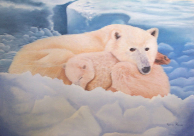 Calor Polar Oil Canvas