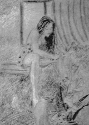 Mujer sentada