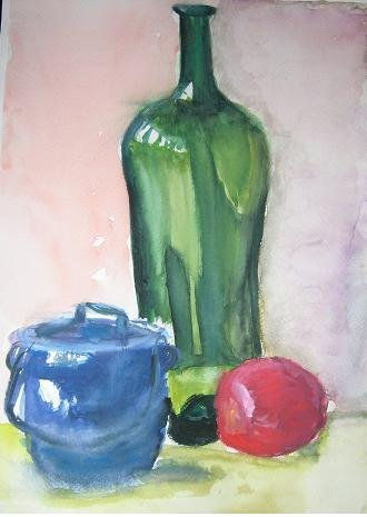 Bodegon ** Watercolour Paper Still Life Paintings