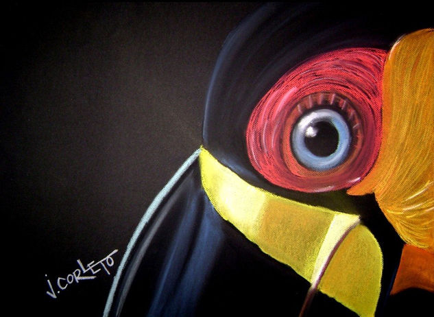 TUCAN Pastel Papel Animales