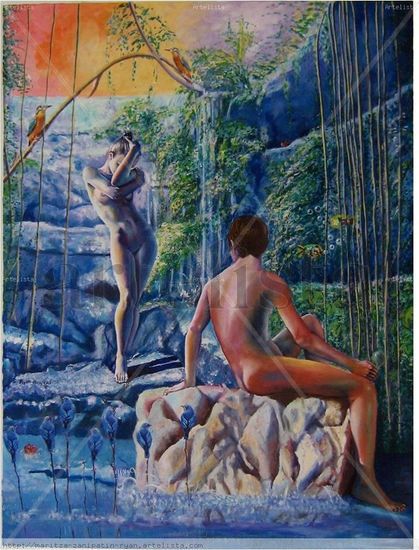 EMPÍREO Oil Canvas Nude Paintings