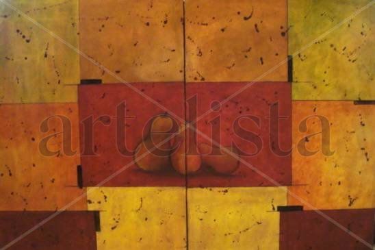 Bodegòn moderno Acrylic Panel Still Life Paintings