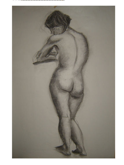 Modelo de espaldas