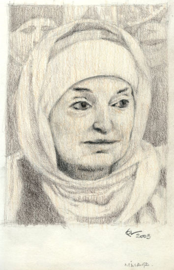 Mujer. Pencil