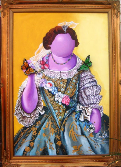 "Madame X" Acrílico Lienzo Figura