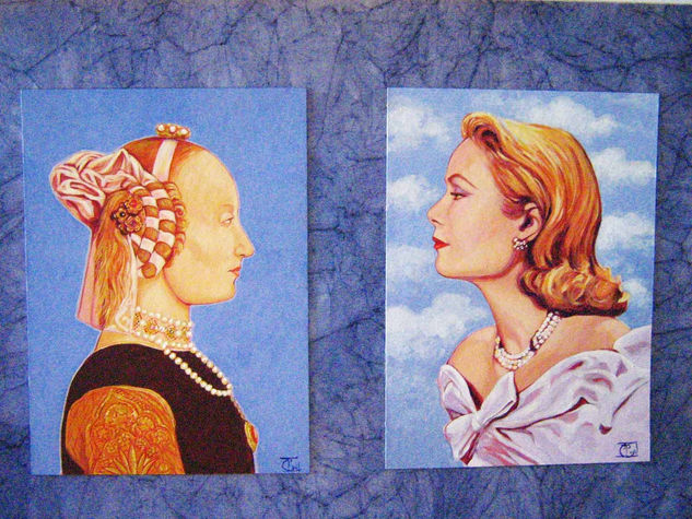 DE DUQUESAS Y PRINCESAS Acrylic Others Portrait