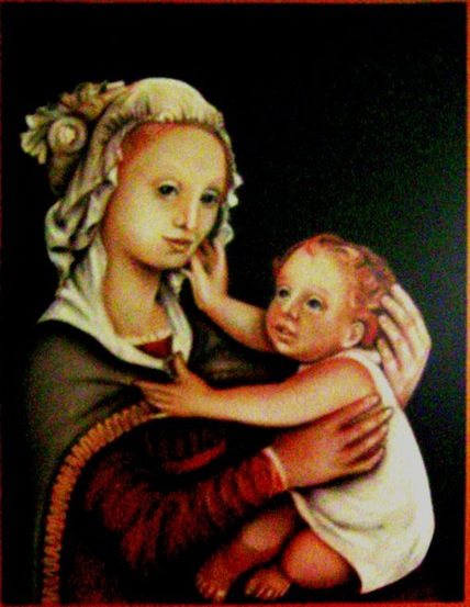 La virgen y el niño