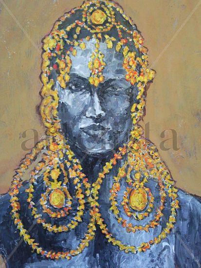 aderezo Acrylic Canvas Figure Painting