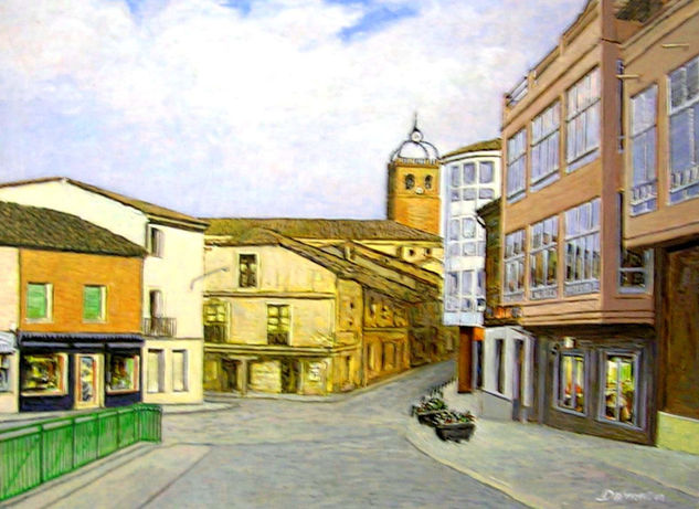 Osorno (Palencia) Acrylic Card Landscaping