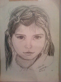 Retrato de niña,