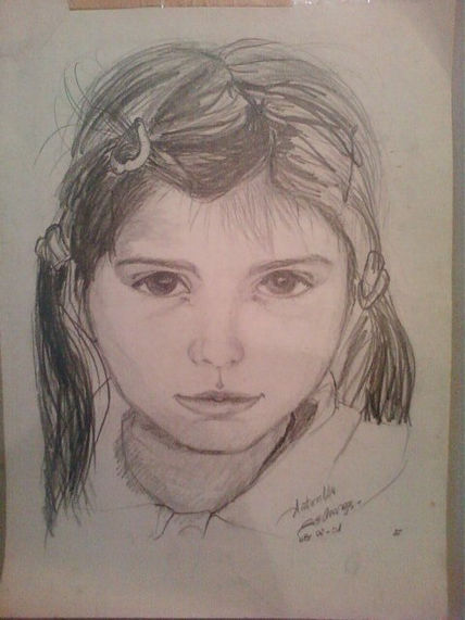 Retrato de niña,