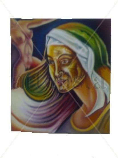 la modelo Oil Canvas Figure Painting