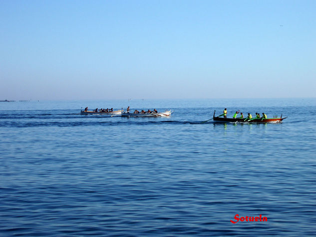 Málaga El Palo Regata de Jábegas Naturaleza Color (Digital)