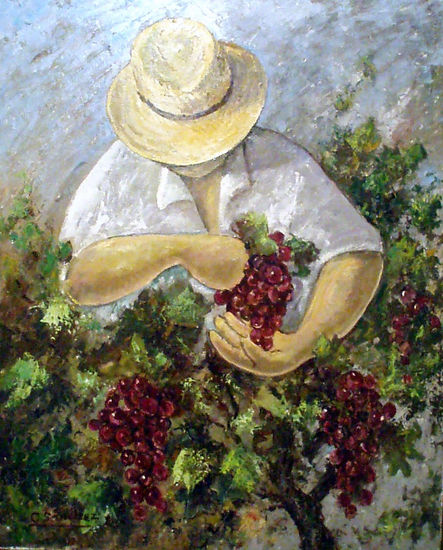 LA VENDIMIA Oil Canvas Others