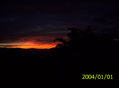 atardecer