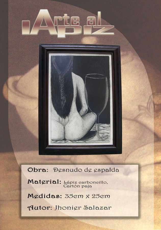 desnudo de espalda