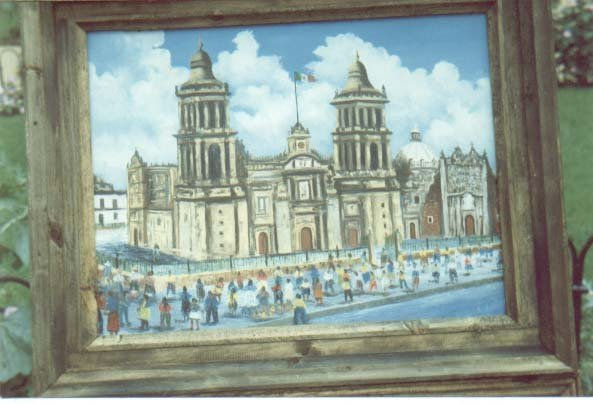 catedral metropolitana Óleo Lienzo Paisaje