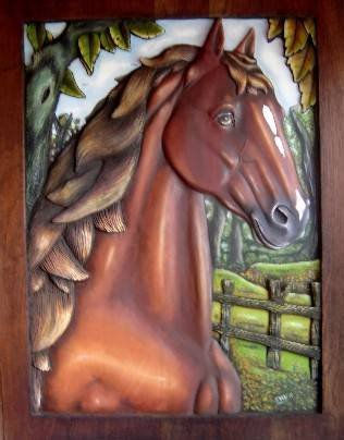 Caballo Criollo Wood Figurative